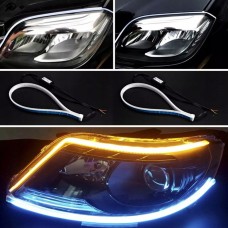 LED universalios juostos automobilio žibintams 