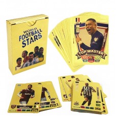 Futbolo kortelių rinkinys - World Football Stars, 50vnt. 