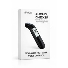 Nešiojamas alkoholio testeris MR998 su balso funkcija 