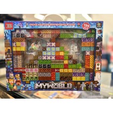 Magnetinis konstruktorius Minecraft My World - 199 dalys + priedai 