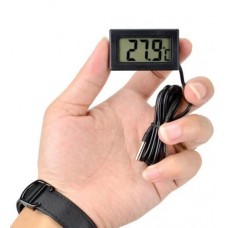 Skaitmeninis LCD nešiojamas termometras 